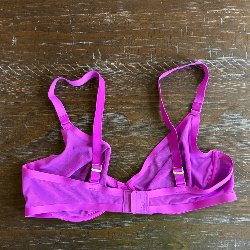 CUUP Purple Sheer Bra - Picture 5 of 6